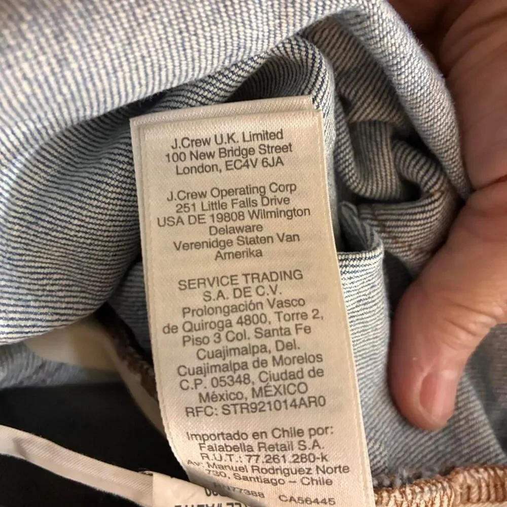 J. Crew crew 484